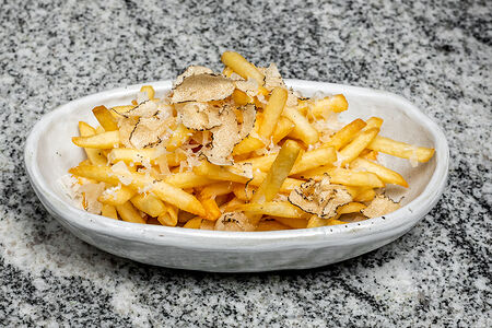 Картофель фри с трюфельным маслом