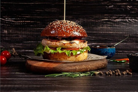 Бургер Птичья пицца