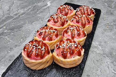 Запеченная Филадельфия с креветкой