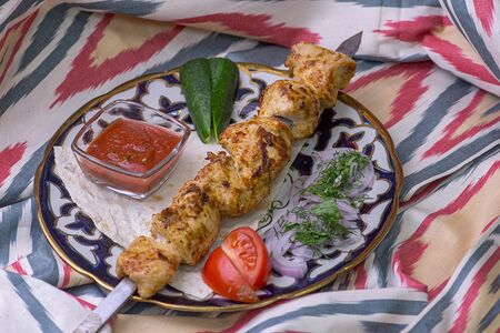 Шашлык из курицы