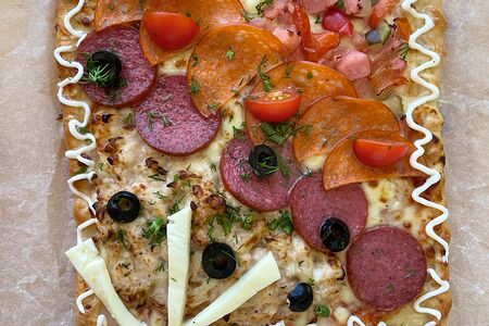 Пицца по-грузински Кватро