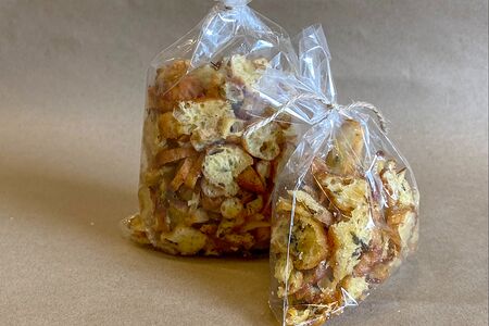 Сухарики с укропом