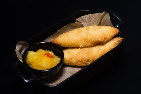 Панированные креветки