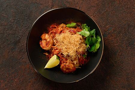 Пад-тай с креветками