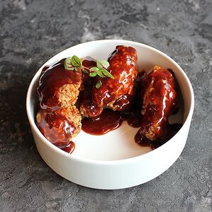 Куриные крылышки в кисло-сладком соусе