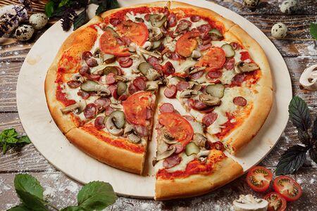 Пицца Охотничья 