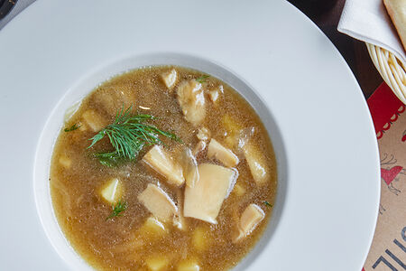 Суп из белых грибов