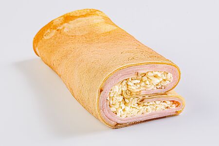 Блин с ветчиной и сыром