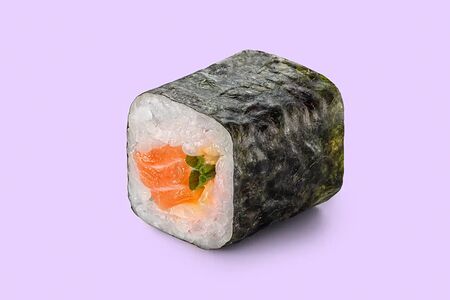 Маки с лососем спайси