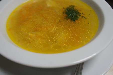 Суп-лапша с курицей