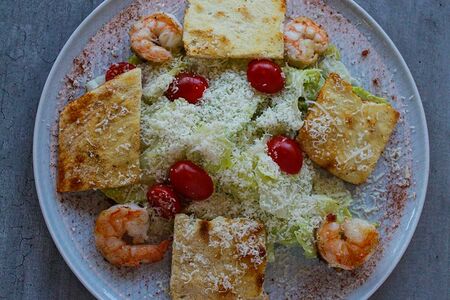 Цезарь с креветками