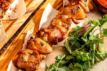 Шашлык из цыплёнка