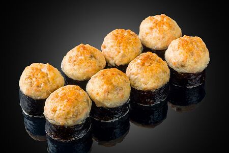 Ролл запеченный Филадельфия с крабом 8 шт