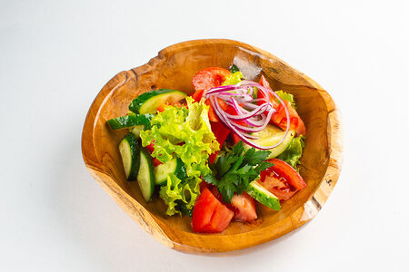 Салат овощной с маслом 