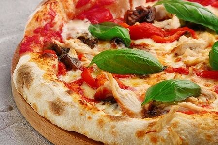 Курица и грибы