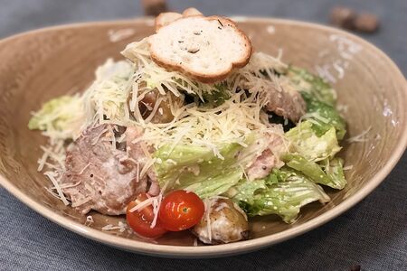 Теплый салат Вальдорф