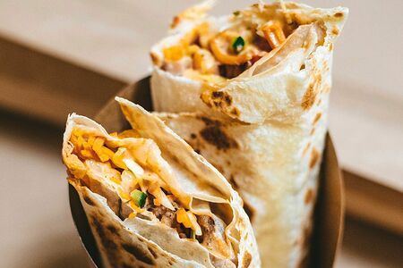 Шаурма Карри с курицей