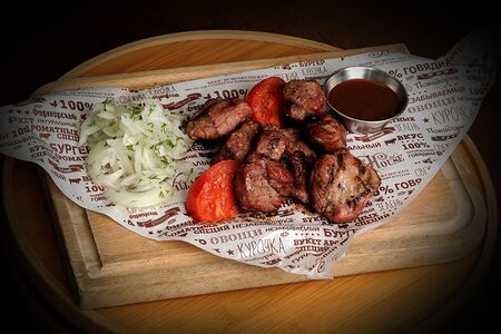 Шашлык из cвинoй шейки