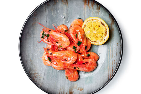 Креветки жаренные