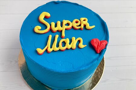 Бенто-торт Super Man №125