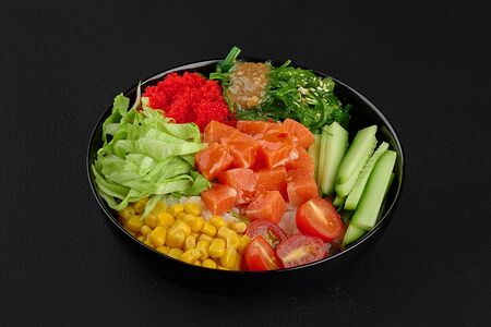 Поке боул с лососем