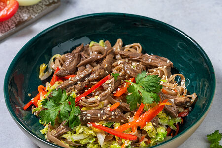 Лапша Соба с овощами