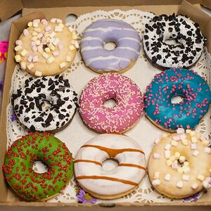 Большой набор пончиков