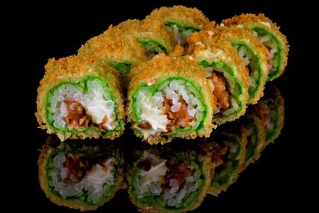 Сяке унаги темпура