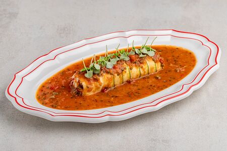 Камчатский краб в цукини