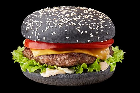 Чёрный бургер