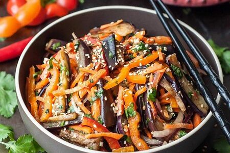 Салат Баклажаны маринованые