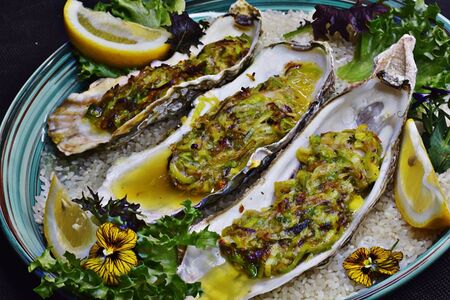 Устрицы свежие