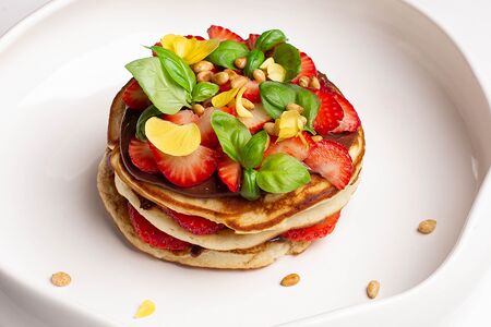 Панкейки с нутеллой