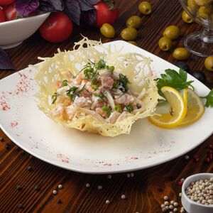 Салат Коралловый риф