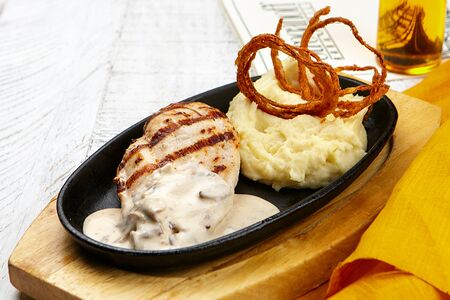 Куриная грудка на гриле