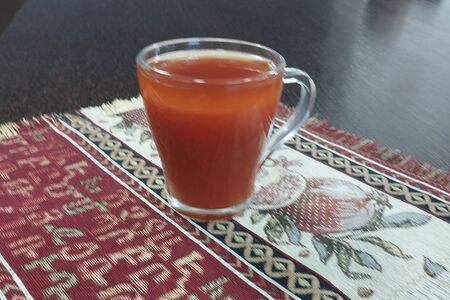 Томатный сок собственного производства