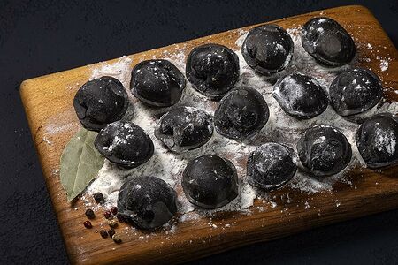 Пельмени с олениной