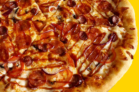 Барбекю пицца