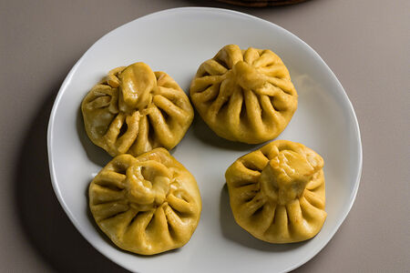 Хинкали с сыром жареные