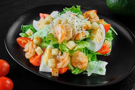 Цезарь с креветками