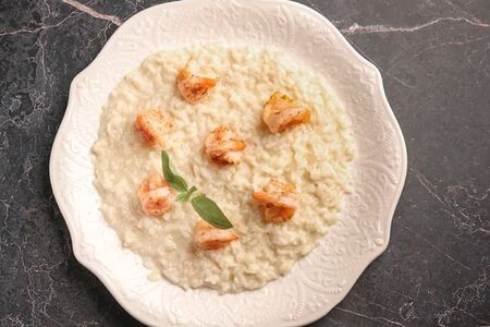 Ризотто с креветками