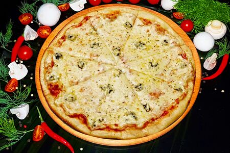 Пицца Сырная