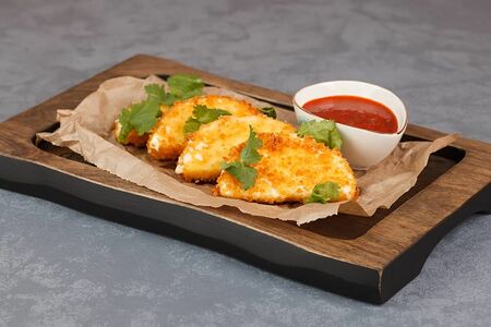 Жареный сыр