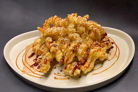 Куриная темпура с унаги