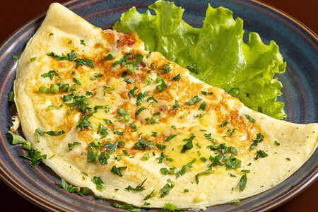 Омлет с ветчиной и сыром