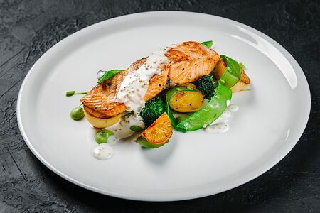 Стейк лосося