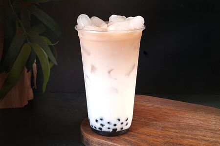 Bubble Tea холодный с шариками тапиоки