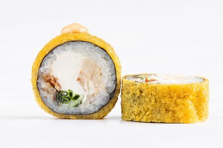 Ролл Жареный угорь с томаго