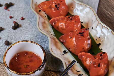 Димсам с мурманским лососем