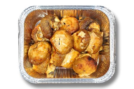 Шампиньоны на углях